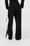 Panelled co-ord set - Black