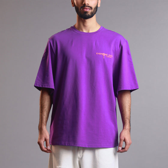 Everyone Sucks' T-shirt (Purple)