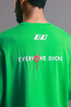 Everyone Sucks' T-shirt (Green)