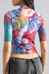 'Bacteria' Fitted T-shirt (Women)