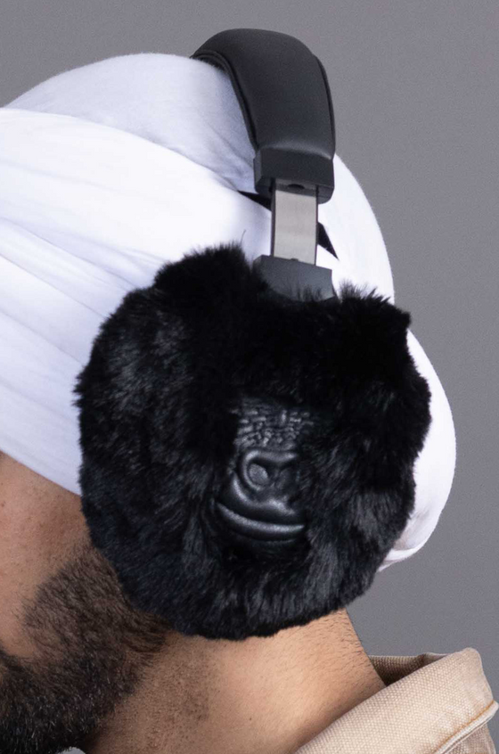 Handcrafted Huemn Gorilla Headset Covers