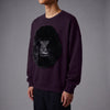 Huemn Classic Handmade Gorilla Sweatshirt (Royal Purple)