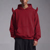 The Devil Wears Huemn Hoodie (Maroon)