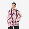 The Girl with the Braids shirt - Powder Pink