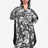 Dead bouquet shirt dress