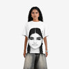 The Girl with the Braids t-shirt - White