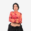 Blood Washed Second Skin Crop Top 2.0 (Maroon)