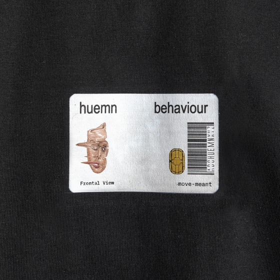 'Behaviour' ID card T-shirt (Black)