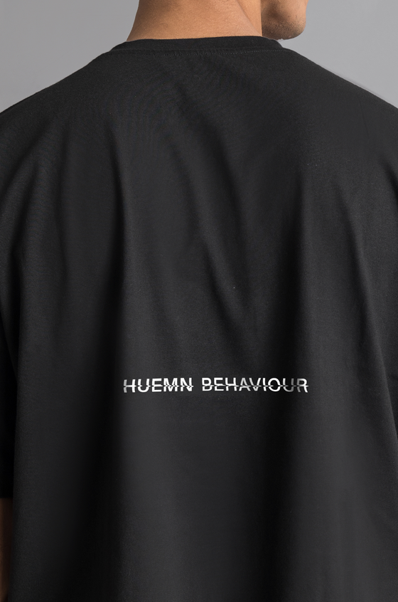 'Behaviour' ID card T-shirt (Black)