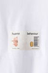 'Behaviour' ID card T-shirt (White)