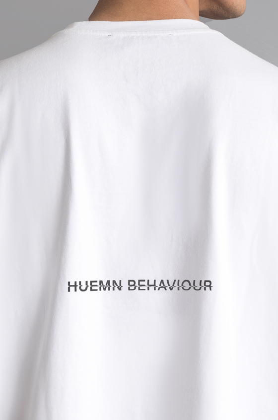 'Behaviour' ID card T-shirt (White)