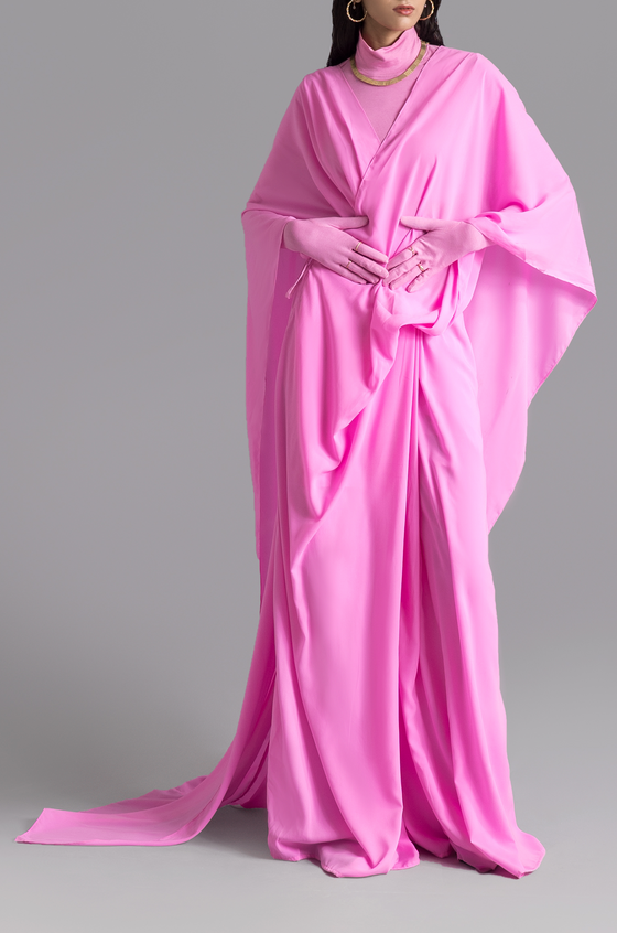 Hybrid Sari-Pants (Pink)