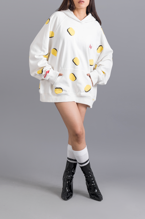 Lay's x HUEMN Hoodie (White)