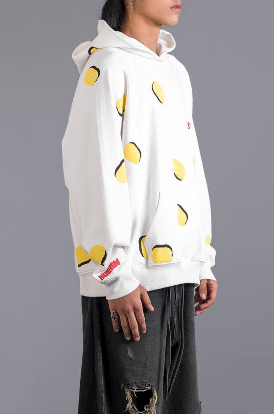 Lay's x HUEMN Hoodie (White)