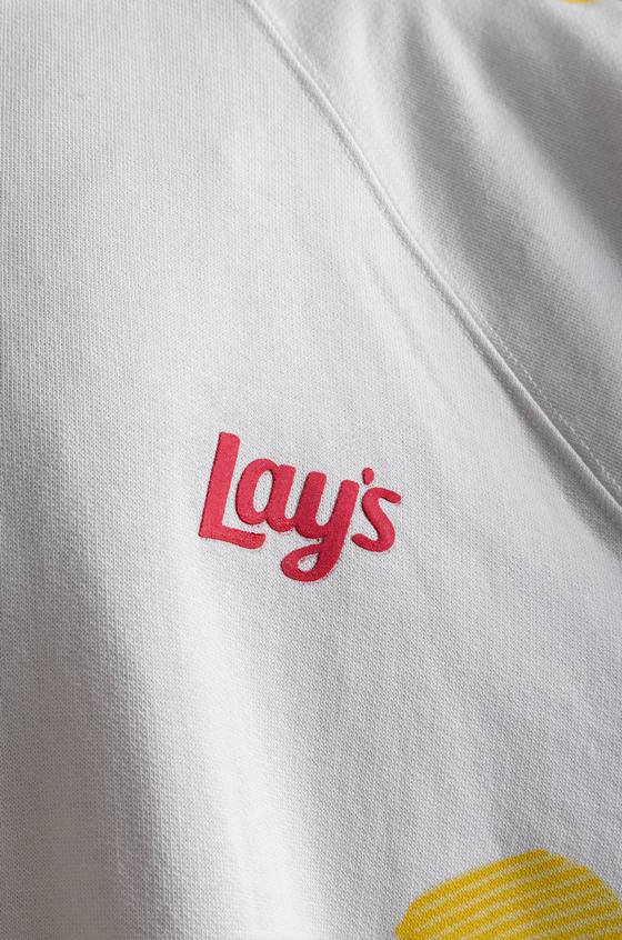 Lay's x HUEMN Hoodie (White)