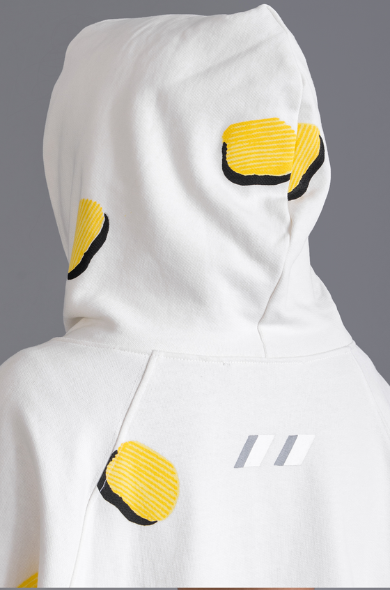 Lay's x HUEMN Hoodie (White)