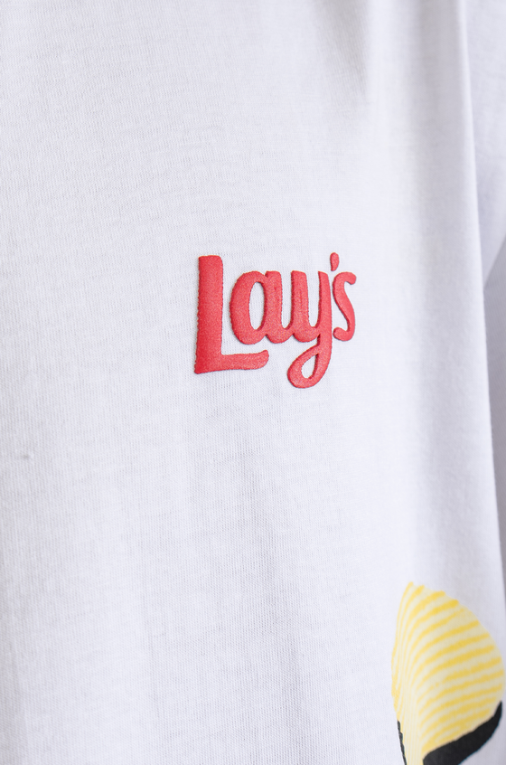 Lay's x HUEMN T-shirt (White)