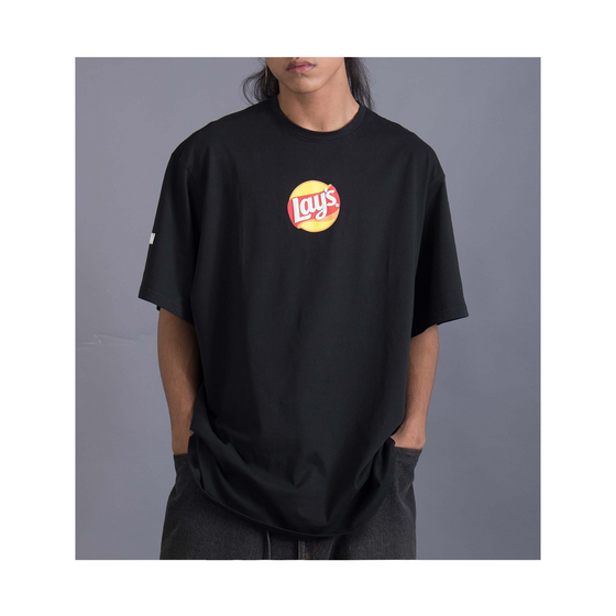 Lay's x HUEMN Monogram T-shirt (Black)