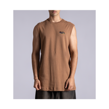  'The Ranch' Sleeveless T-shirt (Toffee)