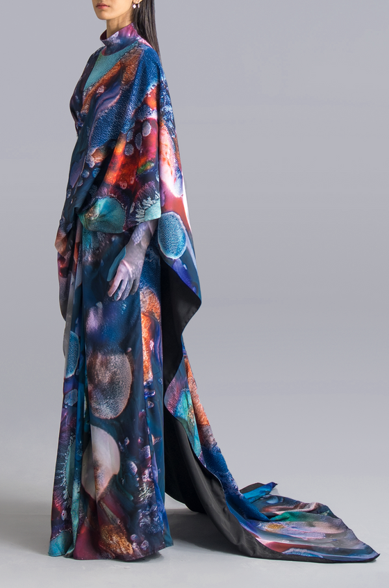 'Bacteria' Hybrid Sari-Pants