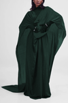 Hybrid Sari-Pants (Emerald green)