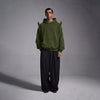 The Devil Wears Huemn Hoodie (Dark Green)