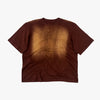 SuperHUEMN Denim Washed T-shirt (Maroon)