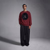 Huemn Classic Handmade Gorilla Sweatshirt (Maroon)