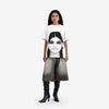 The Girl with the Braids t-shirt - White