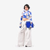 Blood Washed Second Skin Crop Top 2.0 (Blue)
