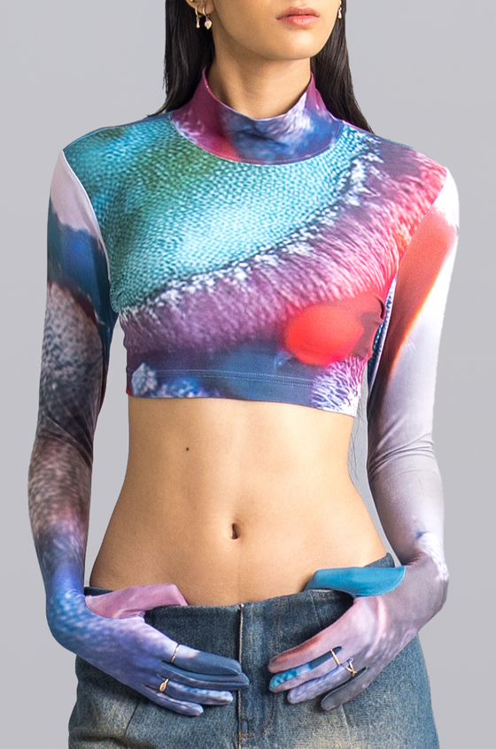 Second Skin 'Bacteria' Crop Top 2.0