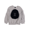 Huemn Classic Handmade Gorilla Sweatshirt (Grey)