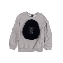  Huemn Classic Handmade Gorilla Sweatshirt (Grey)