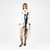 Horse printed cotton kaftan