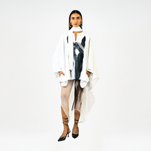  Horse printed cotton kaftan