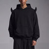 The Devil  Wears Huemn Hoodie (Black)