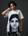 The Girl with the Braids t-shirt - White