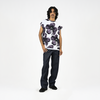 Tongue-printed cotton sleeveless top (Men's)