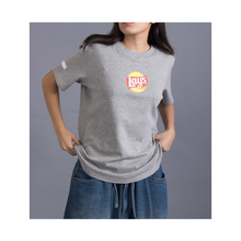  Lay's x HUEMN Monogram Fitted T-shirt (Melange Grey)