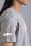 Lay's x HUEMN Monogram Fitted T-shirt (Melange Grey)