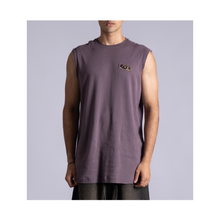  'The Ranch' Sleeveless T-shirt (Purple Mauve)