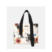  Handcrafted Huemn Blood Washed Tote (White)