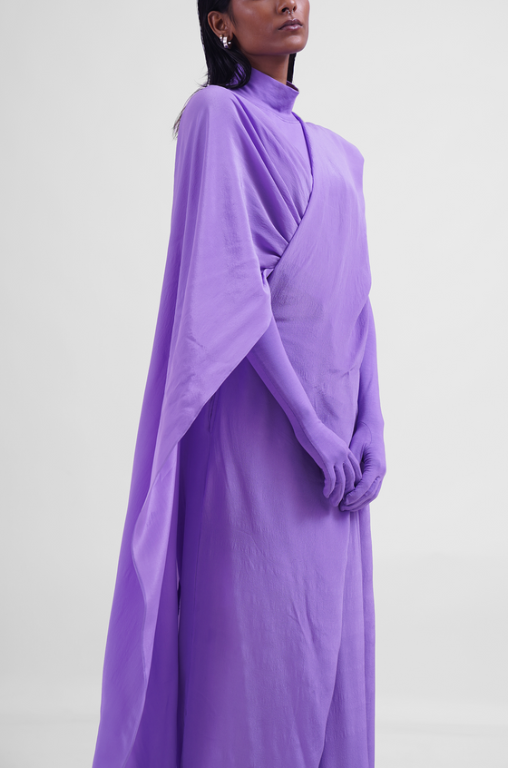 Hybrid Sari-Pants (Lilac)