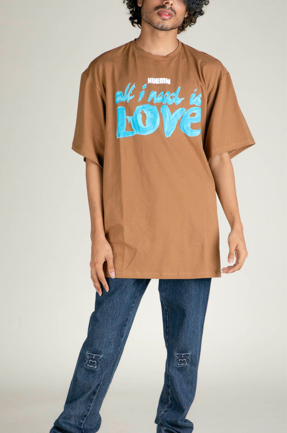 Love T-Shirt (Brown)