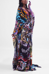 Graffiti Hybrid Sari-Pants