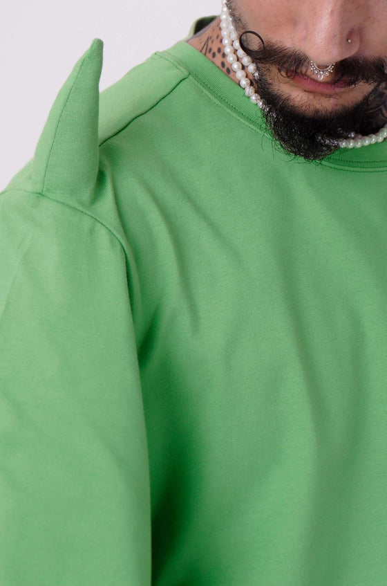 The Devil Wears HUEMN T-shirt 2.0 (Green)