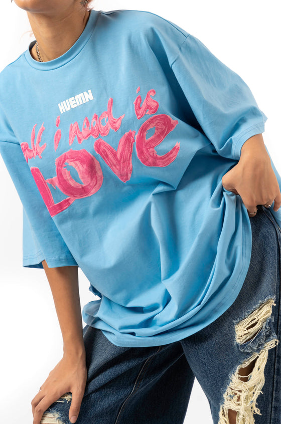 Love T-Shirt (Blue)