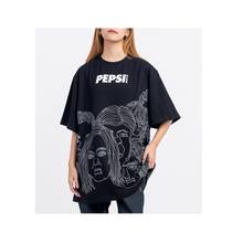  Pepsi X Huemn Black Graphic T-Shirt