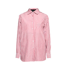  Huemn Gorilla Insignia Striped Shirt (Flamingo Pink)