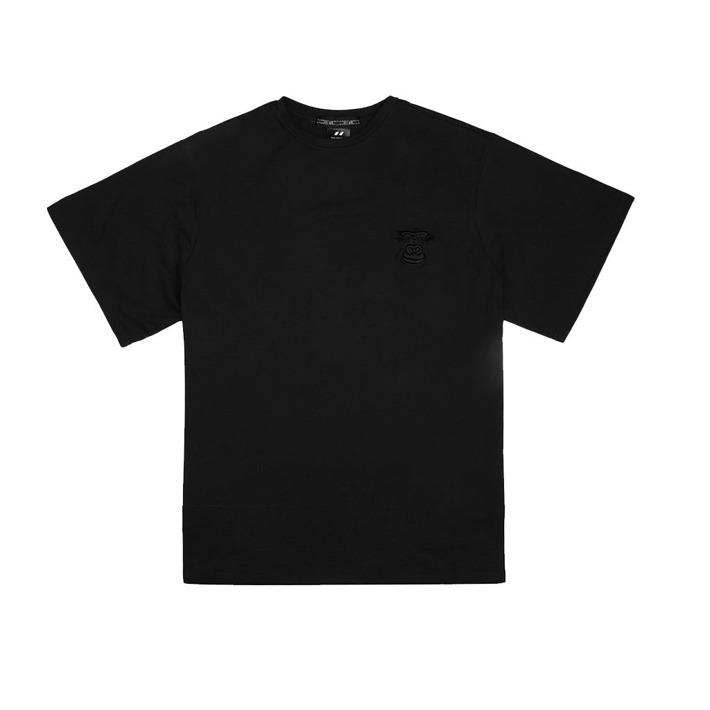 Huemn Evolution Gorilla Insignia T-Shirt (Black) – HUEMN